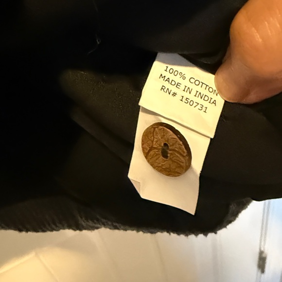 Young Threads Gray Embroidered Jacket Large - Picture 7 of 7